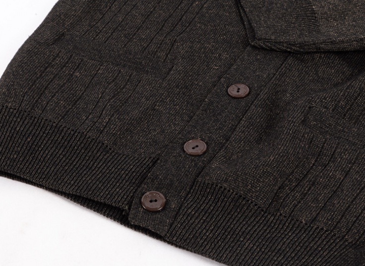 ژاکت مردانه بافت دکمه دار