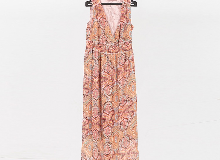 پیراهن ساحلی حریر زنانه