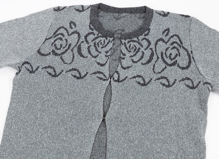 مانتو بافت طرح گل