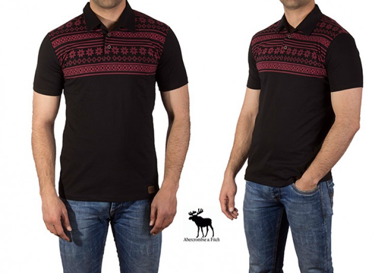 پولوشرت طرحدار Abercrombie