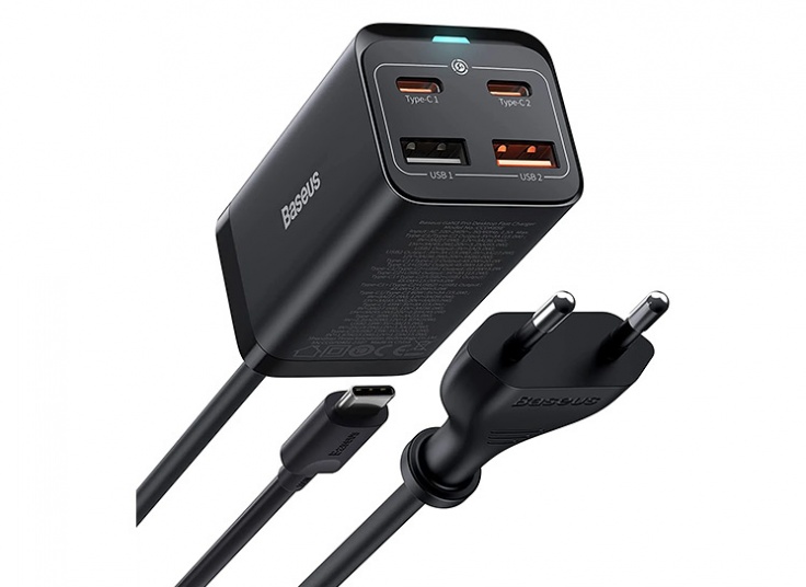 شارژر چهار پورت Baseus مدل CCGP040101 GaN3 Pro