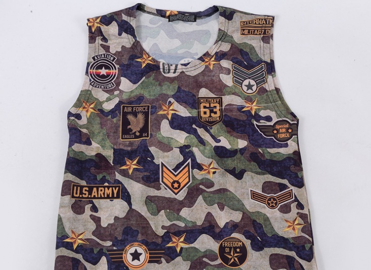 رکابی طرحدار مردانه