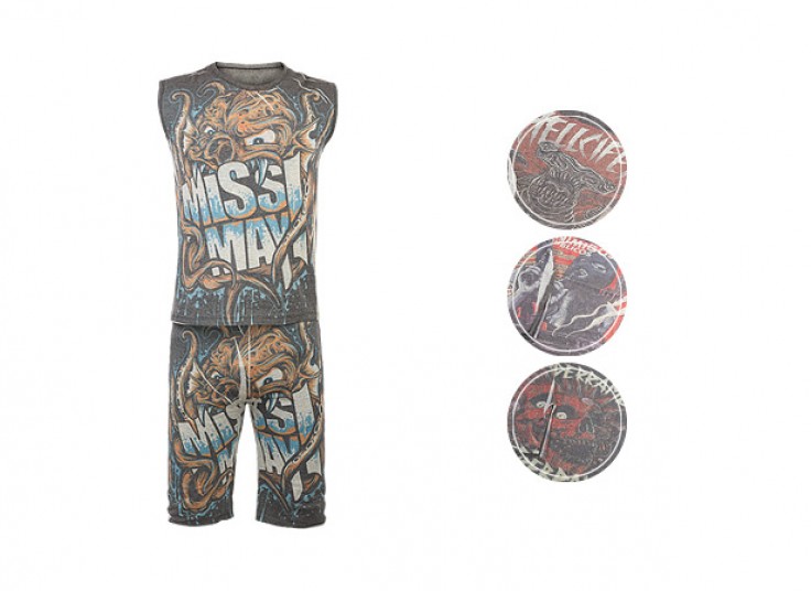 حلقه ای و شلوارک مردانه 