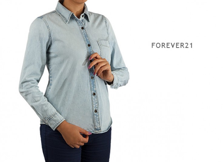 شومیز جین Forever 21
