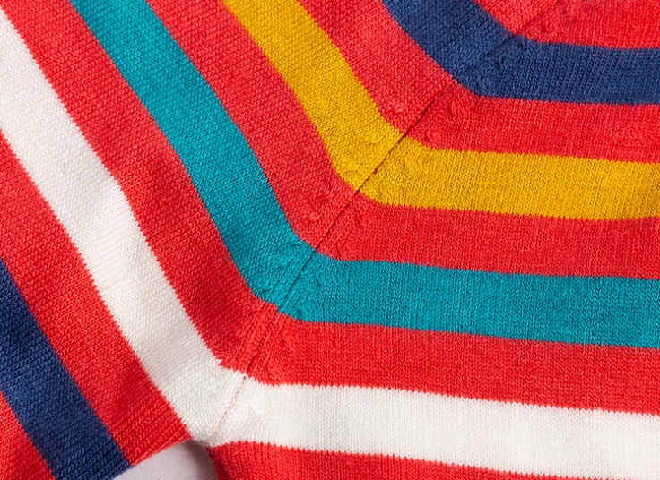 بلوز بافت راه راه MOOZEH