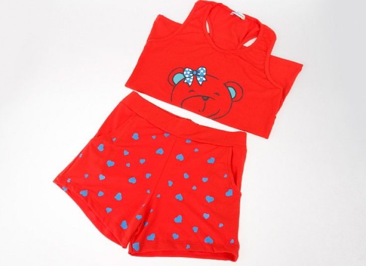 ست تاپ و شورتک زنانه Heart