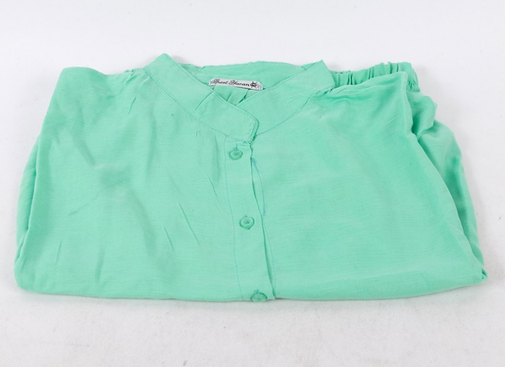 تاپ سر آستین چین دار