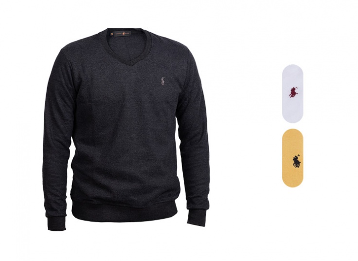 بلوز بافت یقه هفت مردانه RL POLO