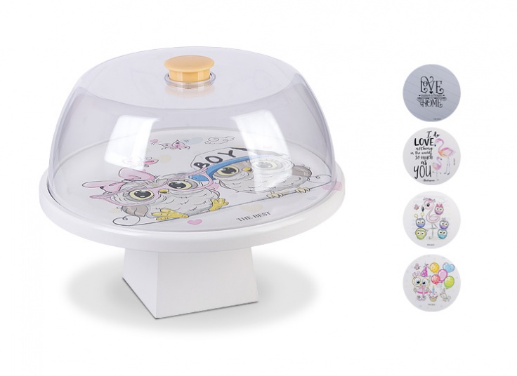 ظرف کیک خوری چوبی