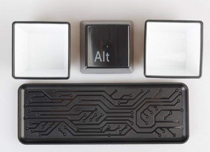 لیوان سه تایی طرح کیبورد