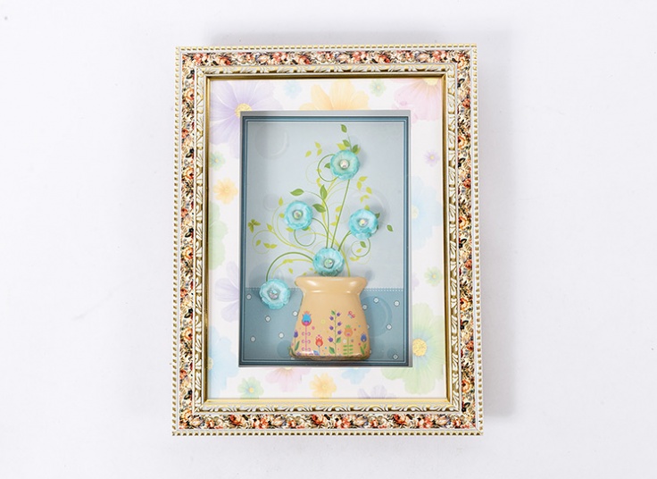 قاب دکوراتیو طرح گل