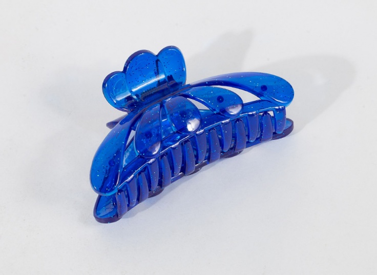 کلیپس مو پنج پر شیشه ای