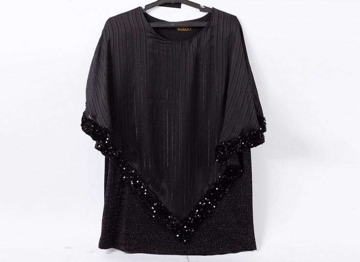 شومیز مجلسی زیر و رو پولکی