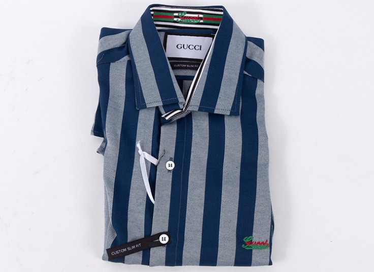 پیراهن راه راه مردانه طرح Gucci