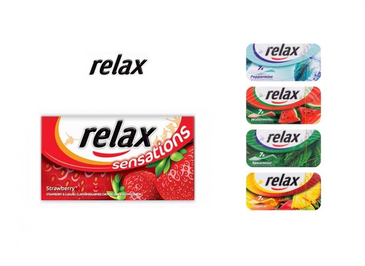 انواع آدامس Relax