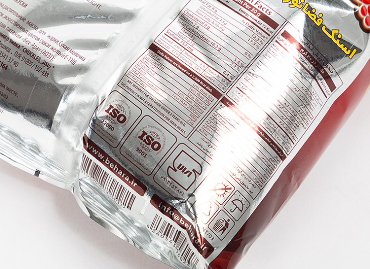 اسنک فضانورد چاکلز