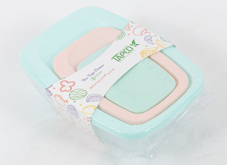 ظرف سه تکه Tapco