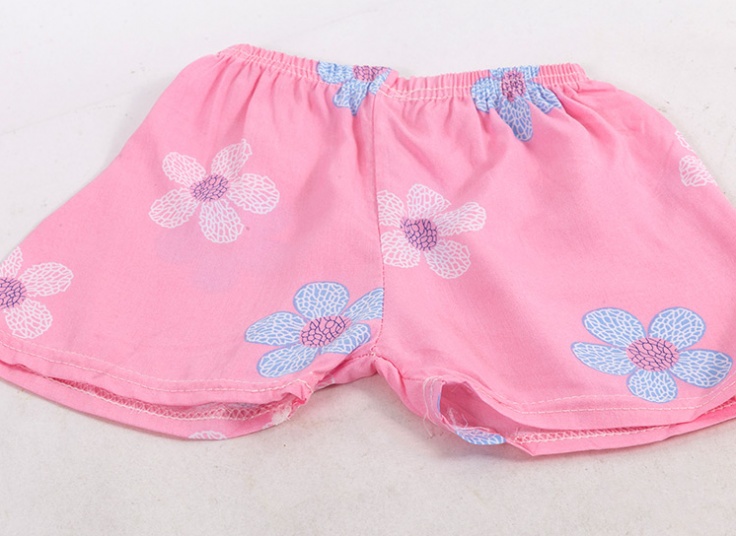 لباس دو تکه نخی دخترانه