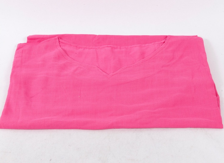 تونیک سایز بزرگ زنانه یقه کوبایی