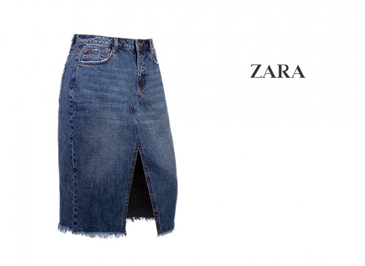 دامن جین زنانه ZARA