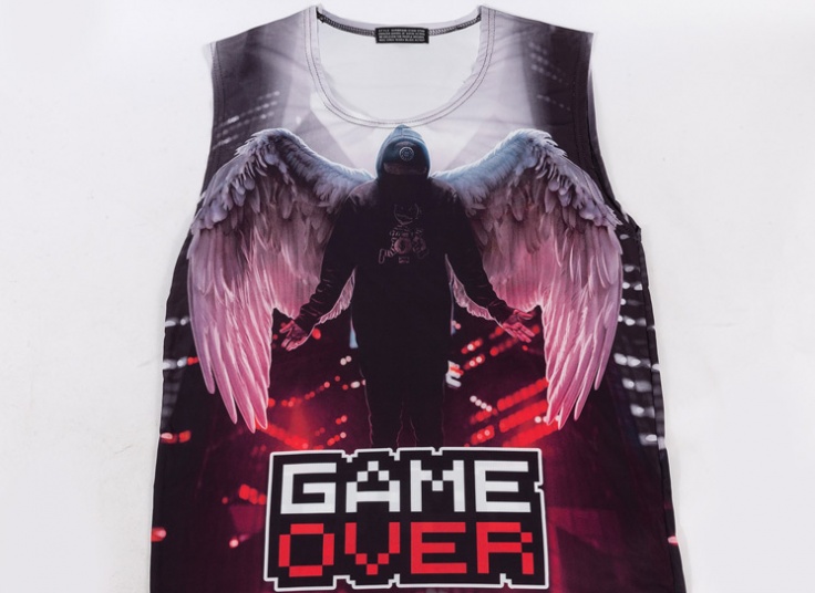 رکابی طرحدار مردانه