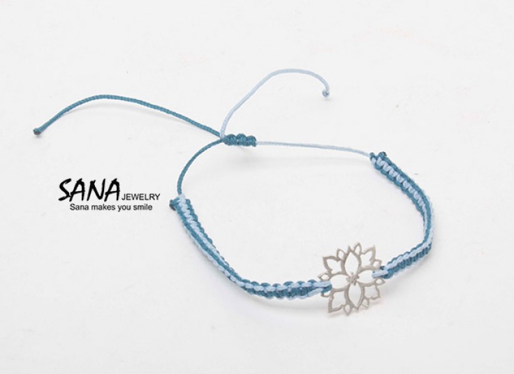 دستبند نقره جواهرسازی SANA