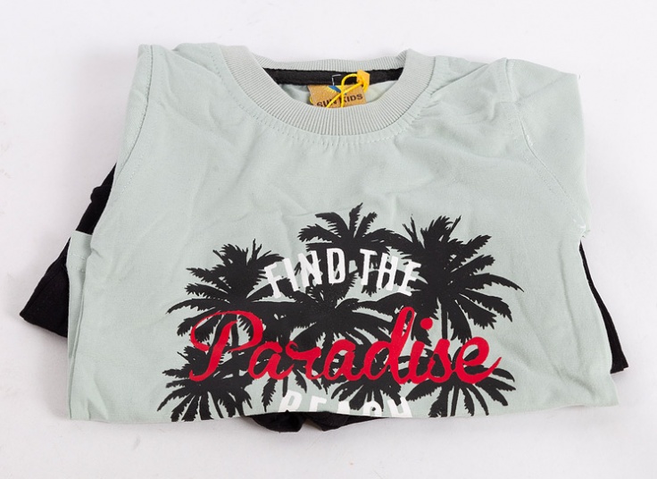 ست تیشرت شلوارک پسرانه طرحدار