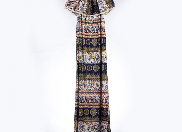 پیراهن دکلته ساحلی Blooming