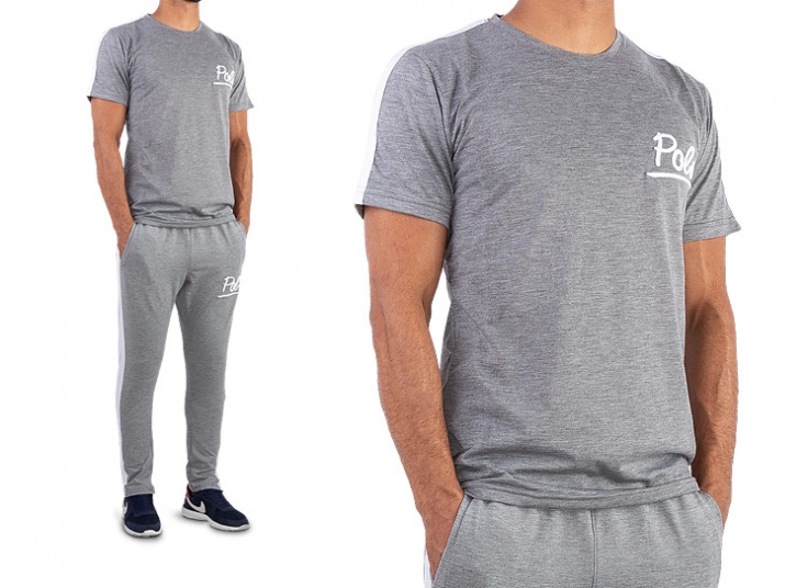 ست تیشرت و شلوار مردانه طرح Polo