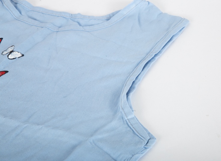 تاپ نخی طرح پروانه