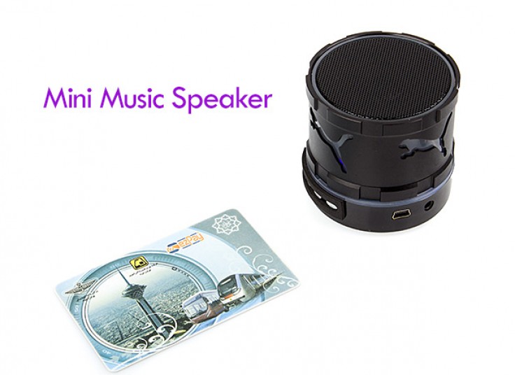 اسپیکر بلوتوث چراغ دار music