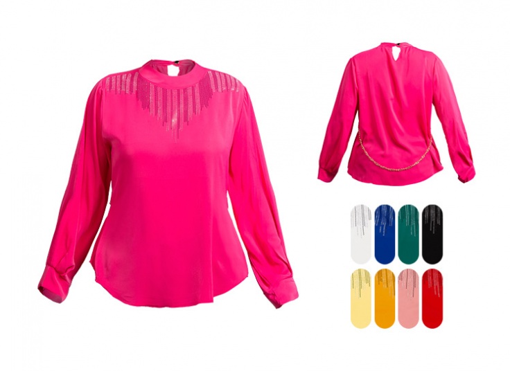 شومیز نگین دار الیزه