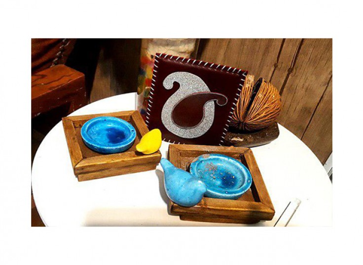 ورک شاپ ساخت آینه چرم دست دوز در هنر ماندگار پارسی