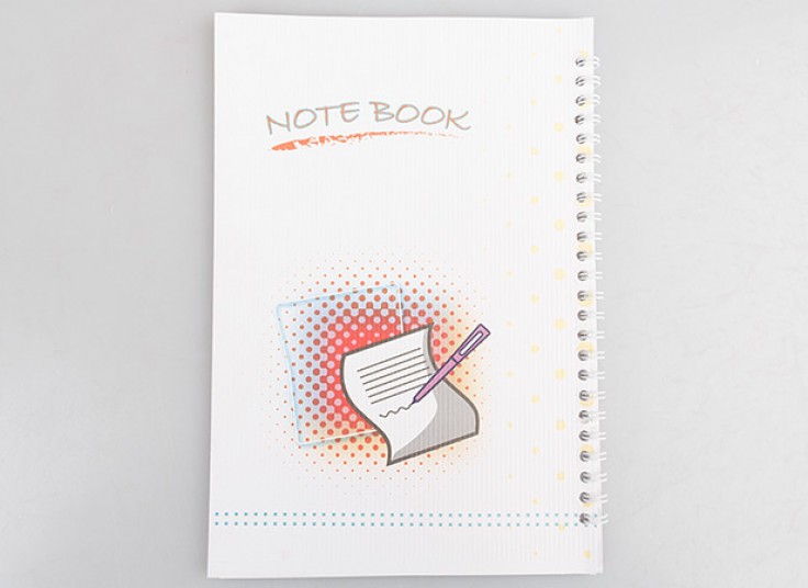 دفتر نقاشی سیمی طرحدار