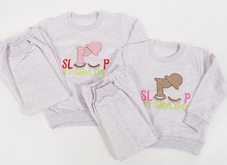 بلوز شلوار دخترانه تکه دوزی