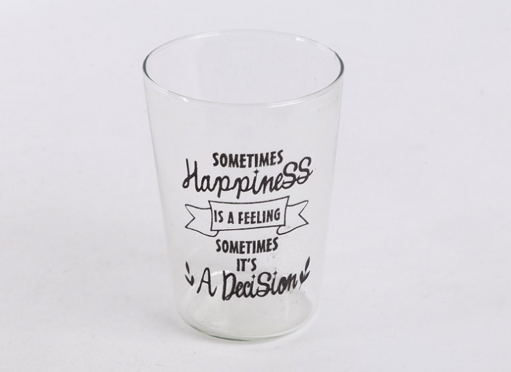 لیوان شیشه‌ای موکا Emin