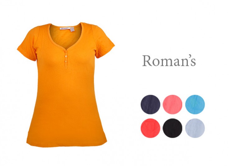 تونیک آستین کوتاه Roamans