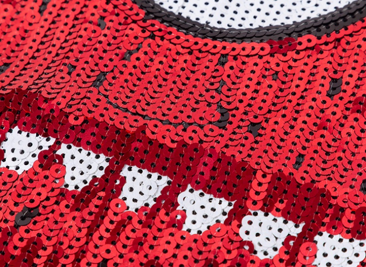 تیشرت پولکی زنانه