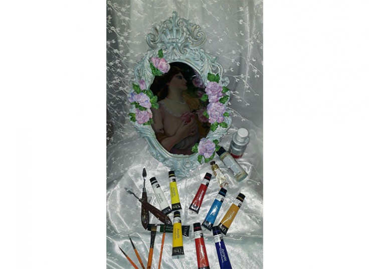 آموزش آینه های تزئینی قلم جادویی