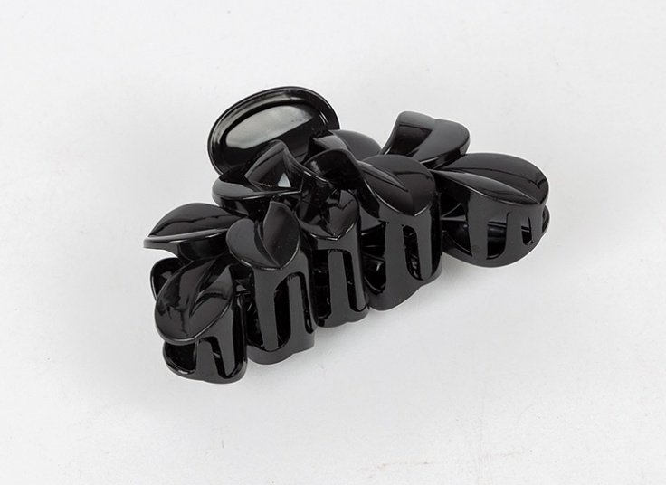 کلیپس مو شیشه‌ای طرح برگ