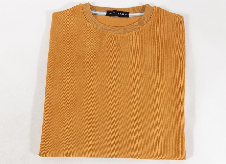 تیشرت مخمل مردانه Zara