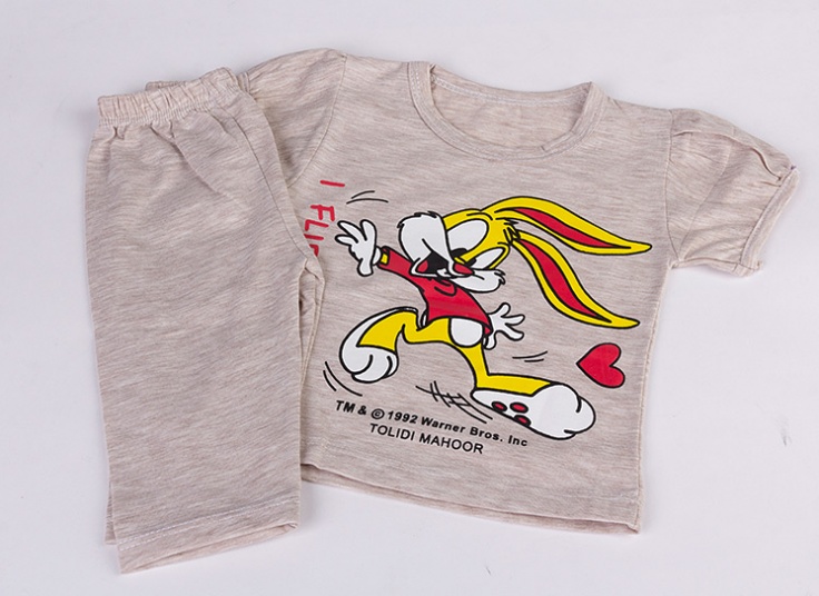 ست تیشرت و شلوار دخترانه