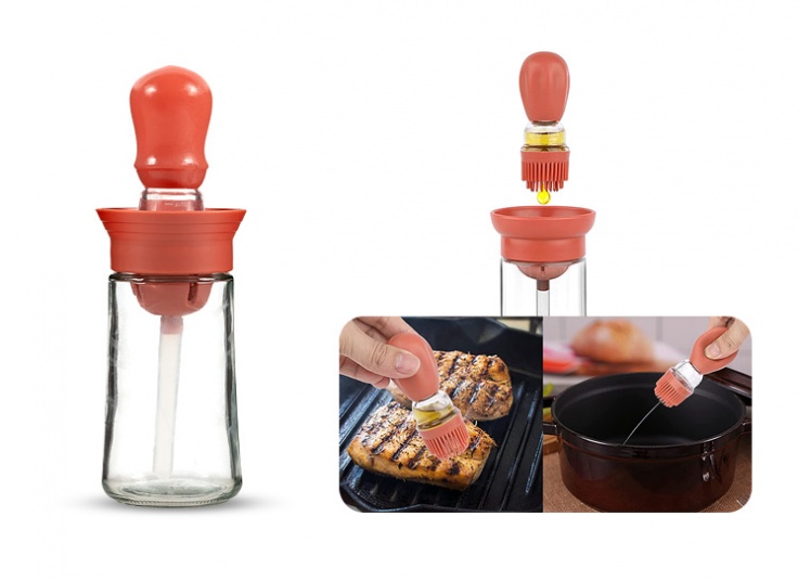 فرچه روغن مخزن دار شیشه ای