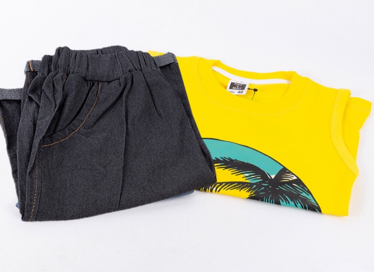 ست رکابی و شلوارک بچگانه