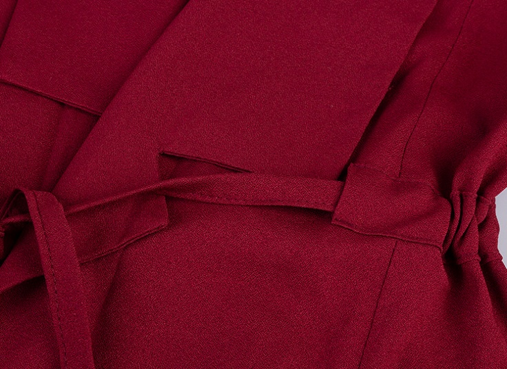 مانتو کرپ زنانه Plain