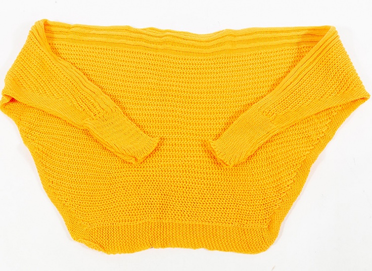 نیم تنه بافت یقه گرد