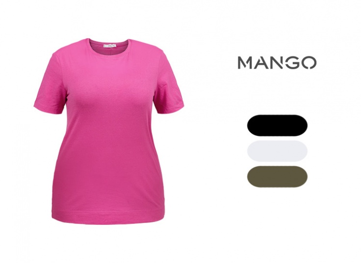 تیشرت زنانه MANGO