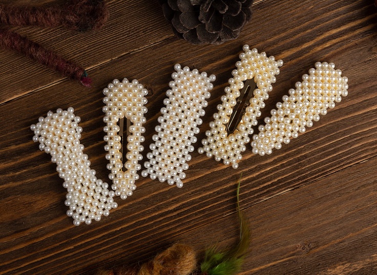 گیره مو pearls