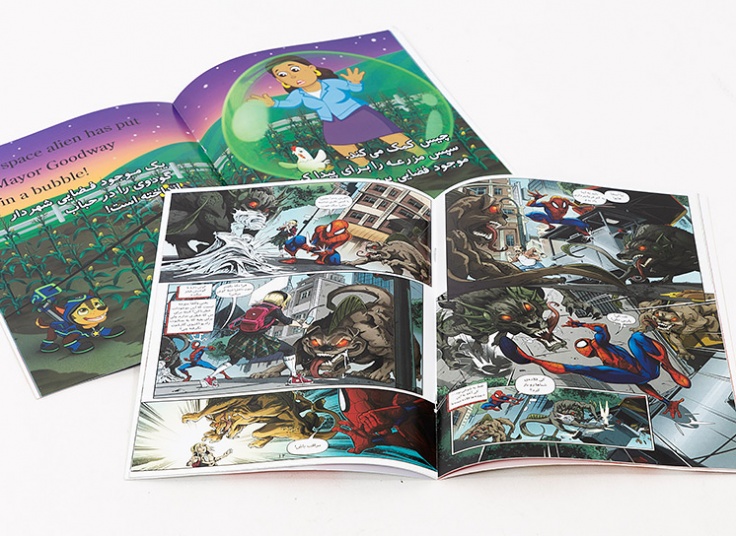 کتاب داستان کمیک