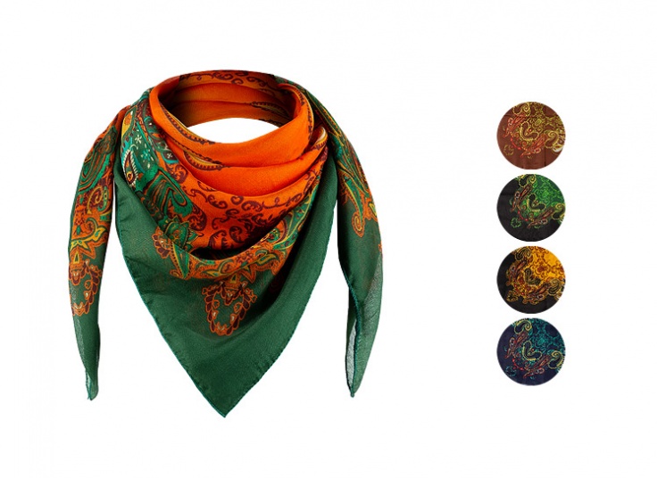 روسری طرح بته جقه